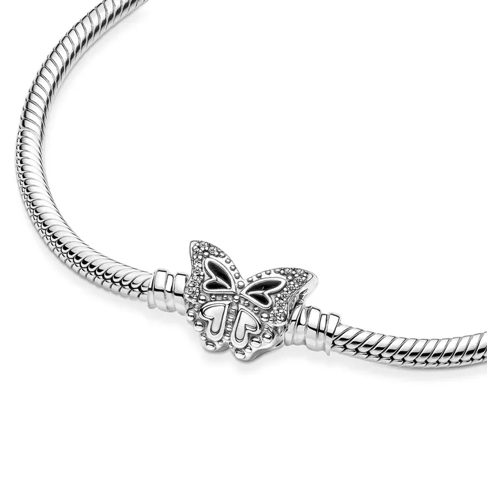 Bracelets Pandora Pandora Butterfly Clasp Moments Snake Chain Bracelet Bracelets Pandora Pandora Butterfly Clasp Moments Snake Chain Bracelet