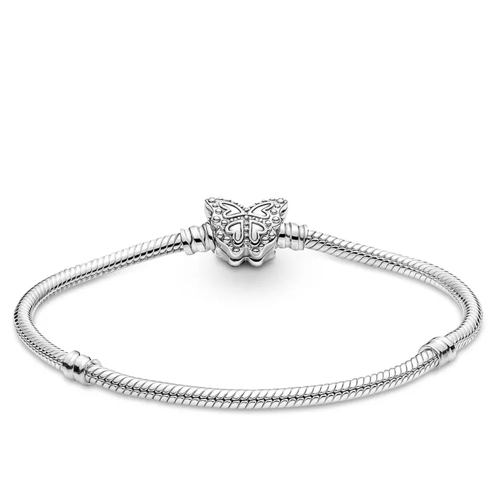 Bracelets Pandora Pandora Butterfly Clasp Moments Snake Chain Bracelet Bracelets Pandora Pandora Butterfly Clasp Moments Snake Chain Bracelet
