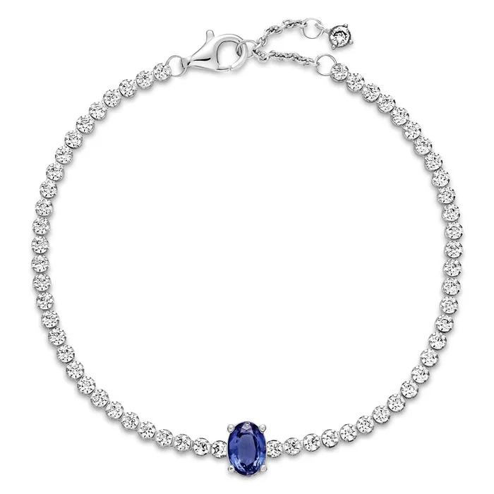 Bracelets Pandora Sparkling Blue Pav Tennis Bracelet Pandora