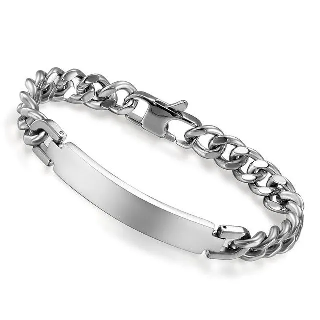 Bracelets Unisex Stainless Steel Bangle Bracelet sparklingselections