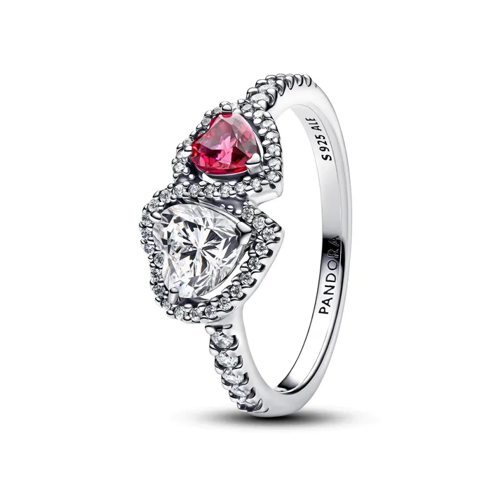Pandora Halo Hearts Ring Pandora Rings