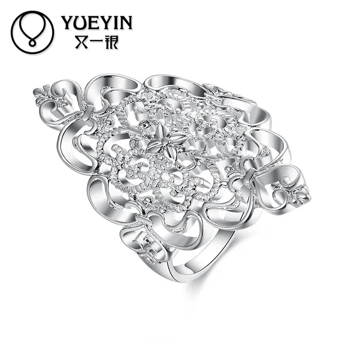 Rings Silver Plated Wedding Ring sparklingselections