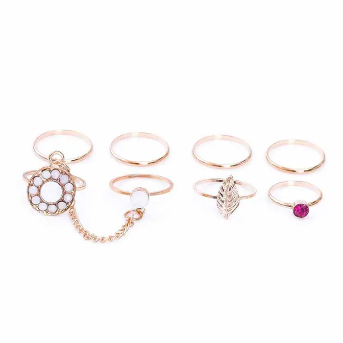 Rings sparklingselections 7PCS Wedding Ring For Women