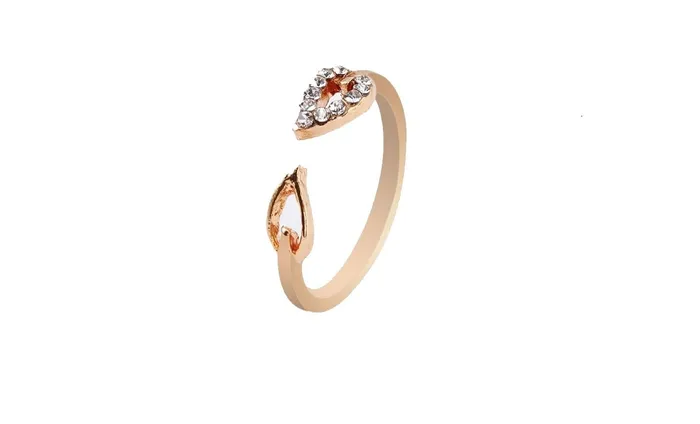 Rings sparklingselections Bright Shiny Lovers Open Ring
