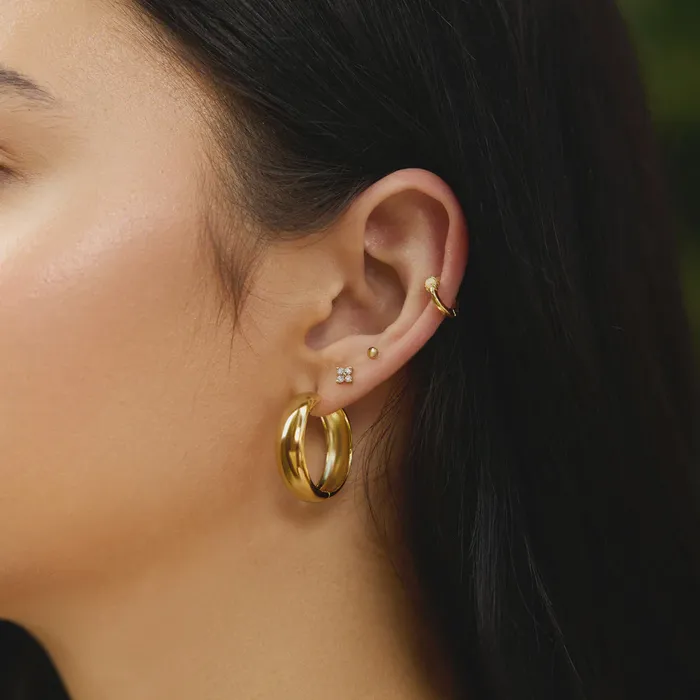 Sunny Sparkler FourPetal Stud Earrings Ania Haie Earrings