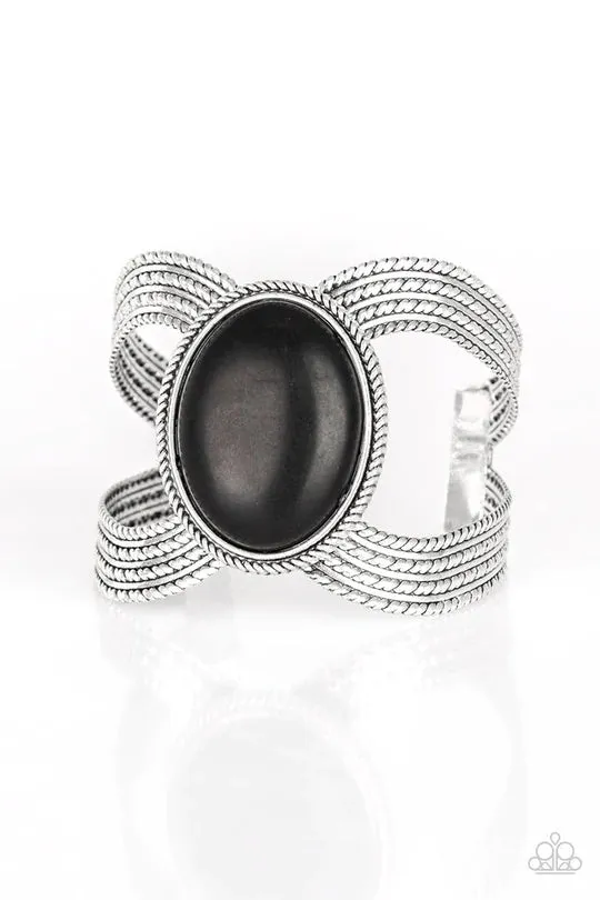 Bracelets Paparazzi Accessories Coyote Couture Black Bracelet Jewelry by Bretta