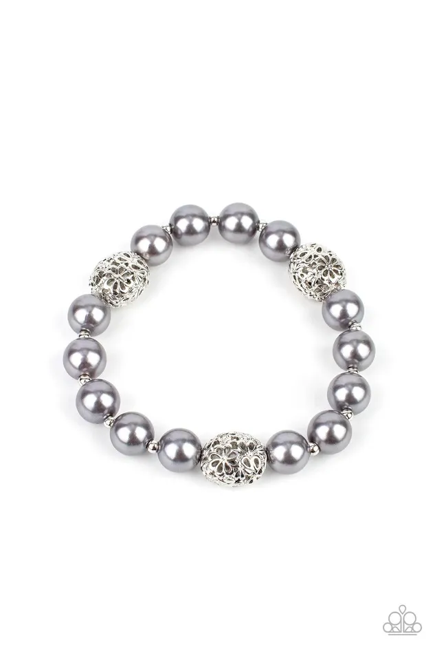 Bracelets Paparazzi Accessories Upscale Whimsy Silver Bracelet Jewelry by Bretta