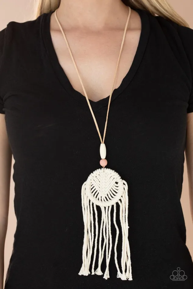 Desert Dreamscape Pink Necklace Jewelry by Bretta Paparazzi Accessories Necklaces