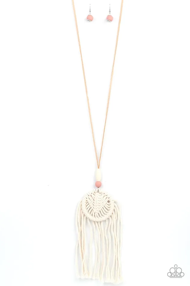 Desert Dreamscape Pink Necklace Jewelry by Bretta Paparazzi Accessories Necklaces