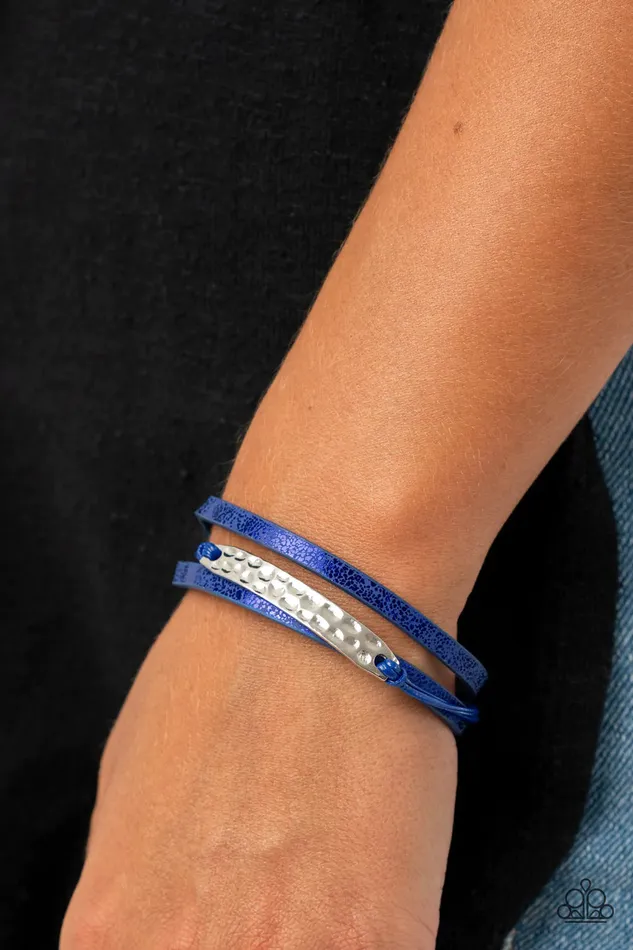 HighStrung Style Blue Bracelet Jewelry by Bretta Paparazzi Accessories Bracelets