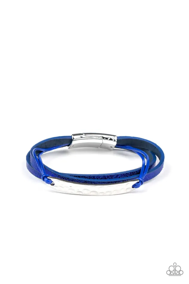 HighStrung Style Blue Bracelet Jewelry by Bretta Paparazzi Accessories Bracelets