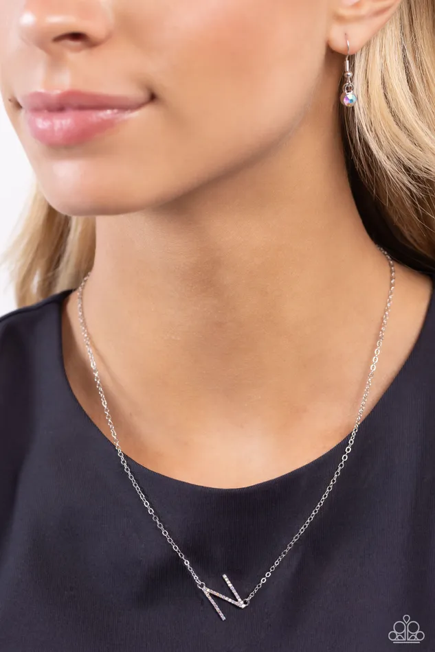 INITIALLY Yours N Multi Necklace Jewelry by Bretta Paparazzi Accessories Necklaces