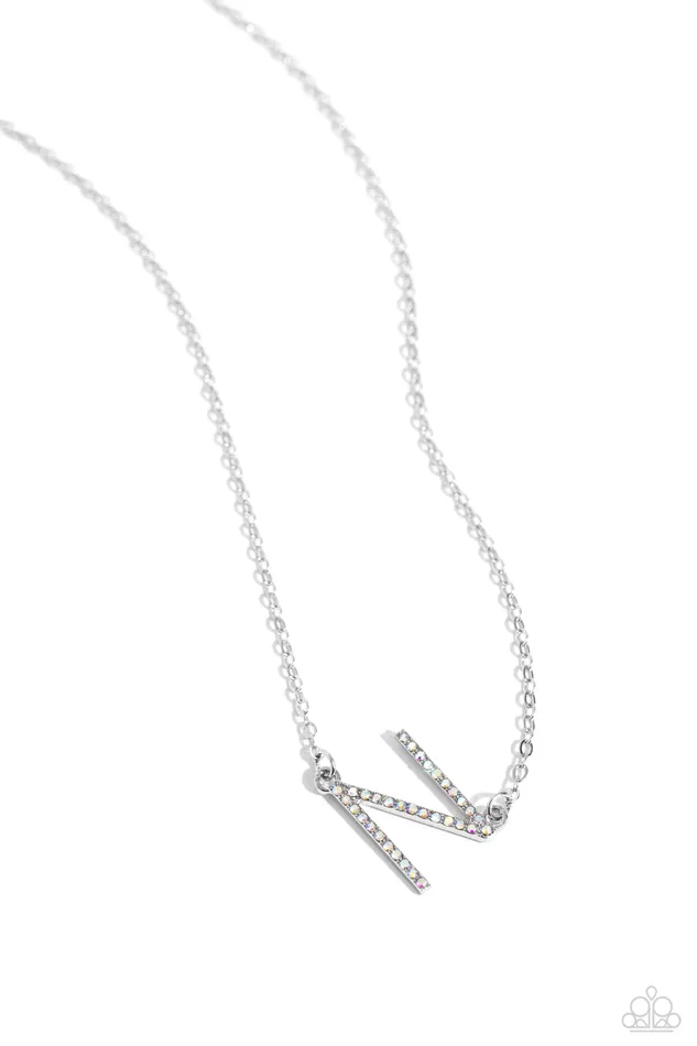 INITIALLY Yours N Multi Necklace Jewelry by Bretta Paparazzi Accessories Necklaces
