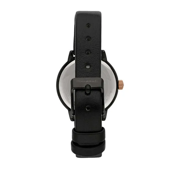 Maserati Watches Maserati Womens Watch Successo Solar 32 mm black dial