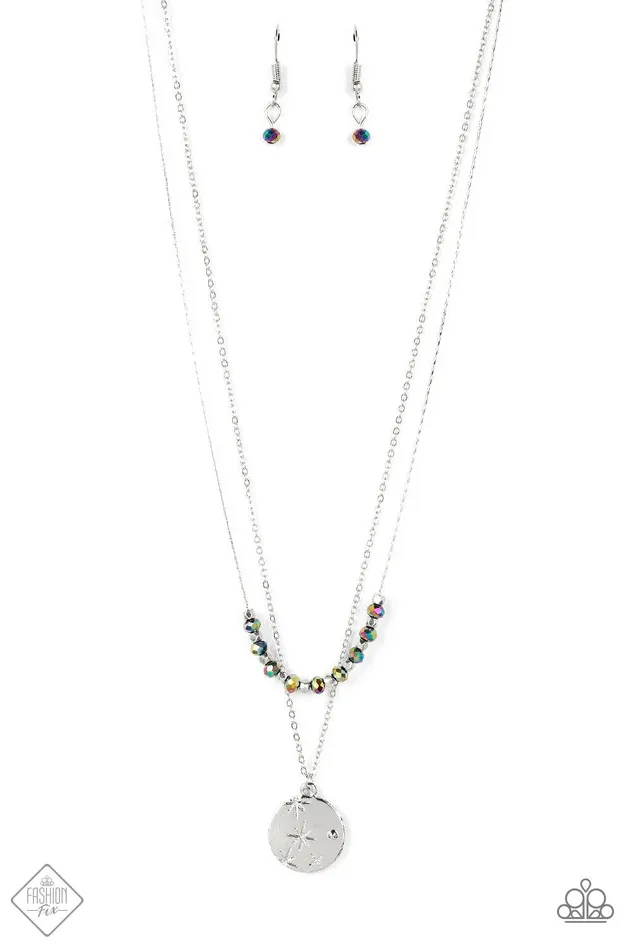 Necklaces Paparazzi Accessories Stunning Supernova Multi Oil Spill Necklace Jewelry by Bretta