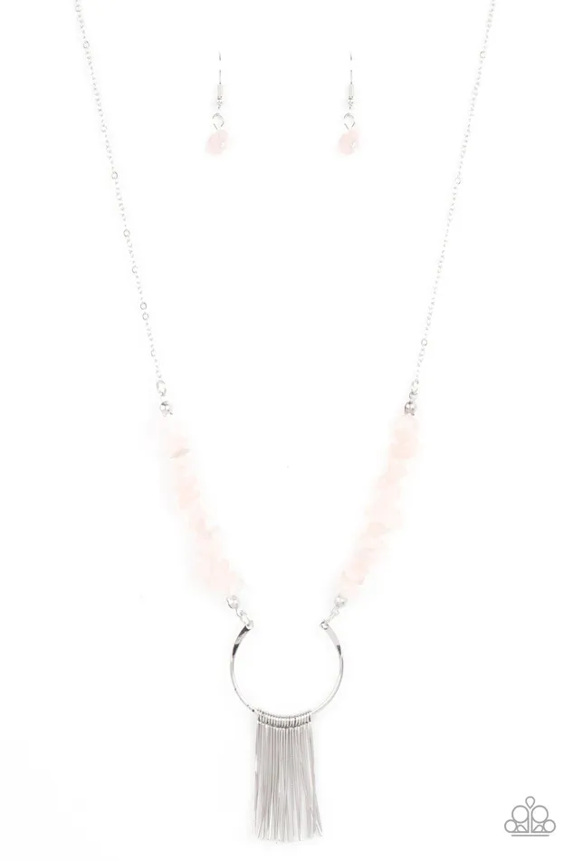Necklaces Paparazzi Accessories With Your ART and Soul Pink Necklace Jewelry by Bretta