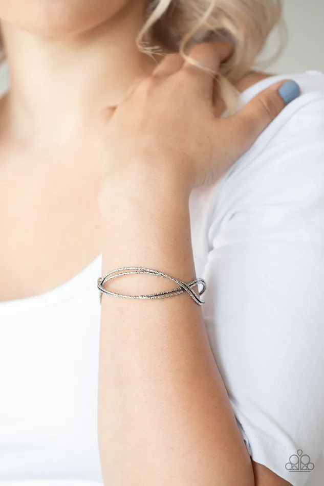 Paparazzi Accessories Bracelets Bending Over Backwards Silver Bracelet Jewelry By Bretta