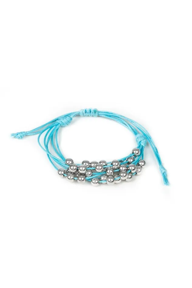 Paparazzi Accessories Bracelets Without Skipping A BEAD Blue Urban Bracelet Jewelry by Bretta