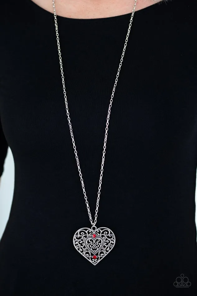 Paparazzi Accessories Necklaces Classic Casanova Red Necklace Jewelry By Bretta