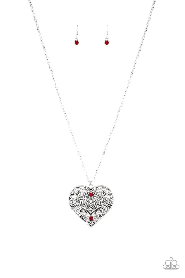 Paparazzi Accessories Necklaces Classic Casanova Red Necklace Jewelry By Bretta