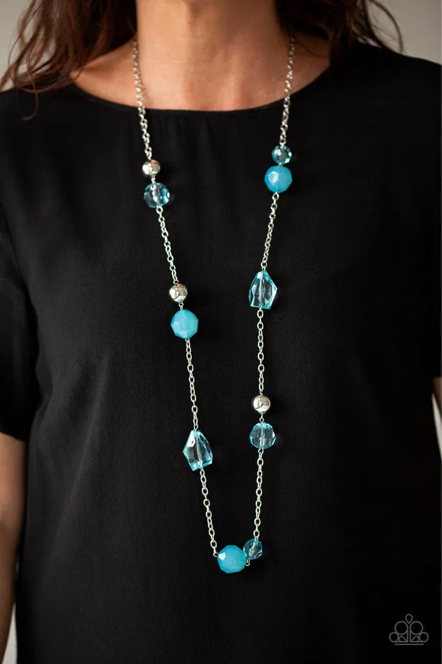 Paparazzi Accessories Necklaces Royal Roller Blue Necklace Jewelry by Bretta
