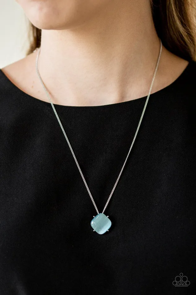 Paparazzi Accessories Necklaces You GLOW Girl Blue Necklace Jewelry By Bretta