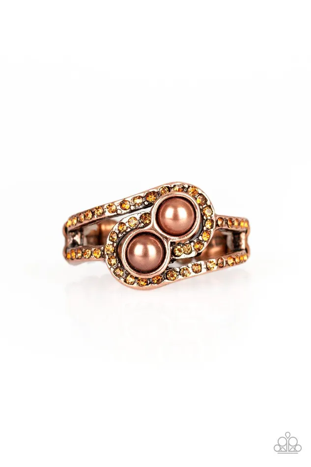 Paparazzi Accessories Rings Collect Up Front Copper Ring Jewelry By Bretta