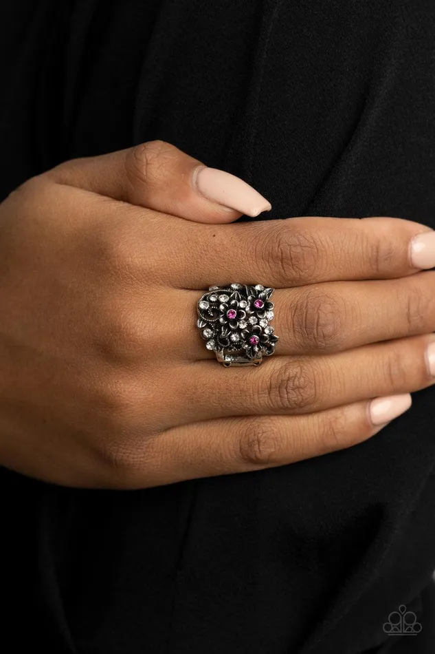 Paparazzi Accessories Rings Perfectly Perennial Pink Ring Jewelry by Bretta