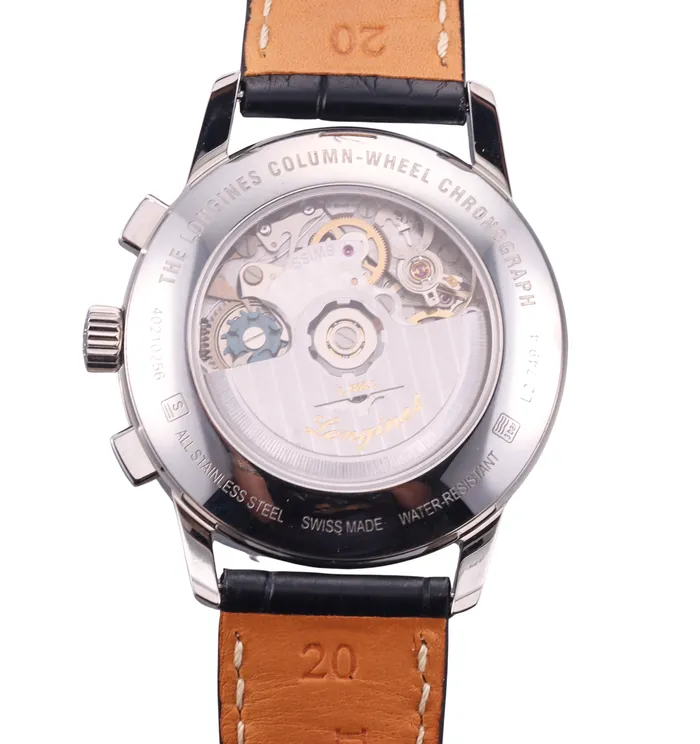 Watches Longines Heritage Column Wheel Chronograph Watch L27494920 Longines