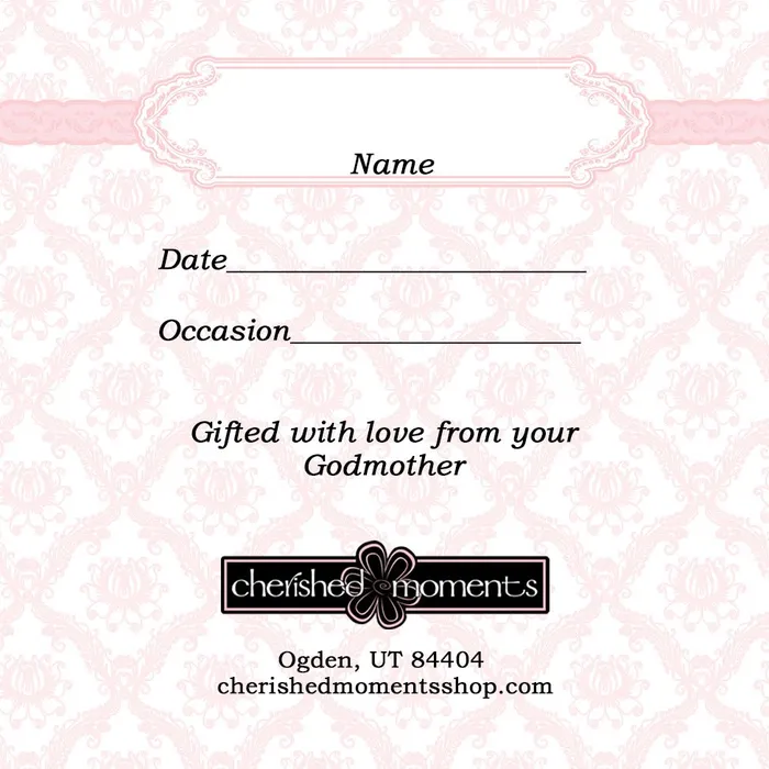 14K GoldPlated Cross CZ Necklace for Godchild Gift for Girls Cherished Moments Necklaces