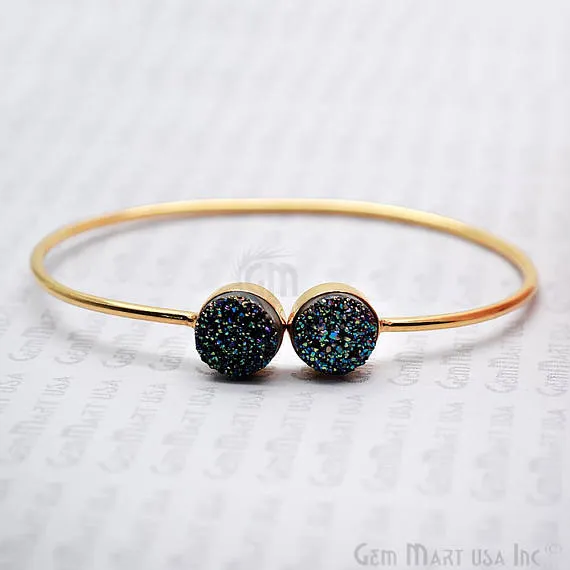 Adjustable Gold Plated Stacking Bangle Bracelet Womens Jewelry GemMartUSA Bracelets Adjustable Gold Plated Stacking Bangle Bracelet Womens Jewelry GemMartUSA Bracelets