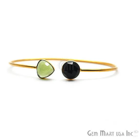 Adjustable Gold Plated Stacking Bangle Bracelet Womens Jewelry GemMartUSA Bracelets Adjustable Gold Plated Stacking Bangle Bracelet Womens Jewelry GemMartUSA Bracelets