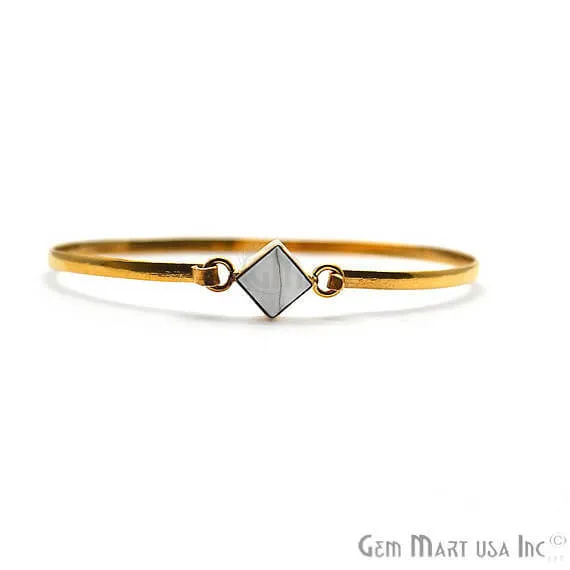 Adjustable Gold Plated Stacking Bangle Bracelet Womens Jewelry GemMartUSA Bracelets Adjustable Gold Plated Stacking Bangle Bracelet Womens Jewelry GemMartUSA Bracelets