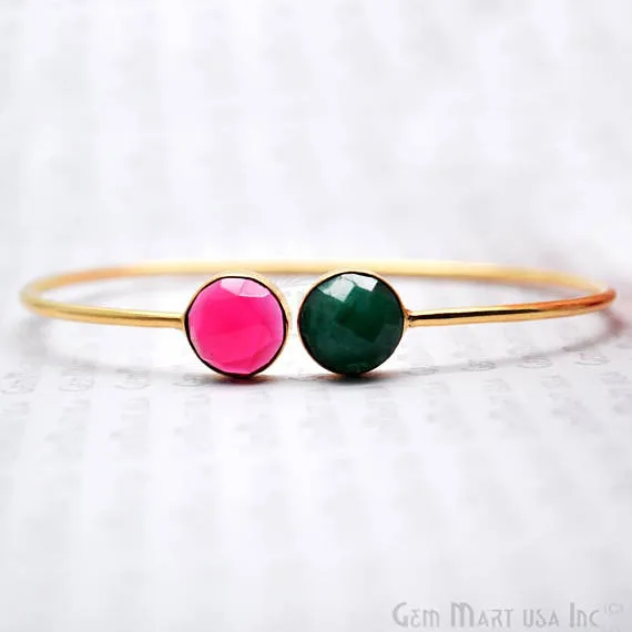 Adjustable Gold Plated Stacking Bangle Bracelet Womens Jewelry GemMartUSA Bracelets Adjustable Gold Plated Stacking Bangle Bracelet Womens Jewelry GemMartUSA Bracelets