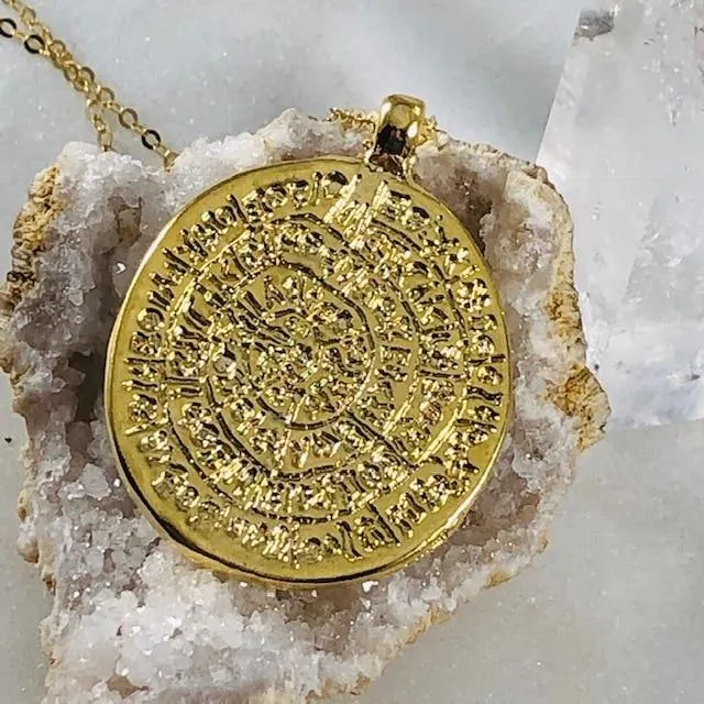 Athena Coin Necklace Sarah Belle Necklaces