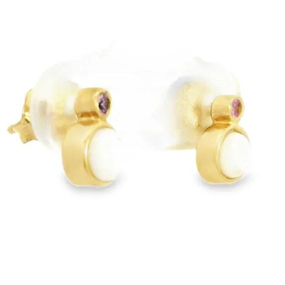 Australian Light Opal Earrings set in 14 Karat Yellow Gold Australian Opal Cutters Earrings Australian Light Opal Earrings set in 14 Karat Yellow Gold Australian Opal Cutters Earrings