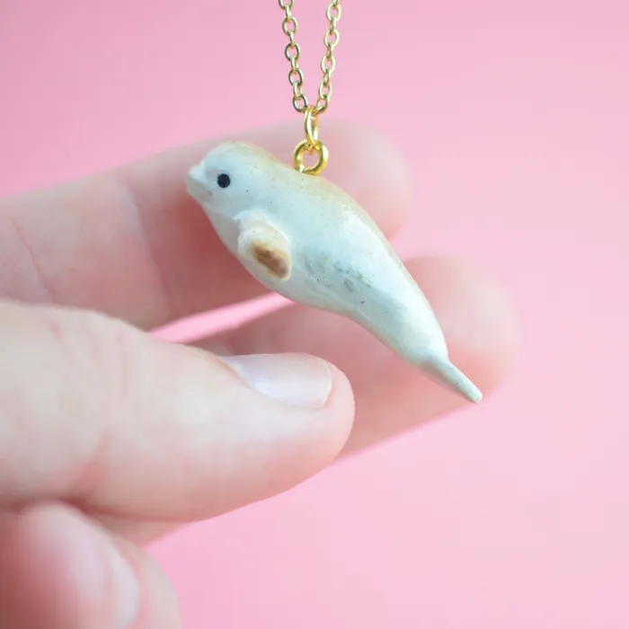 Beluga Whale Necklace Camp Hollow Necklaces