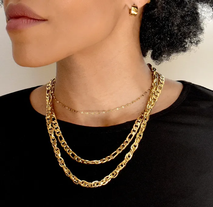 BROOKLYN NECKLACE GOLD SAMPLE Mai Dsire Necklaces