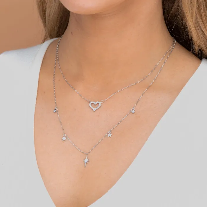 Camile Stone Necklaces Bright North Star Sapphire Necklace Camile Stone Necklaces Bright North Star Sapphire Necklace