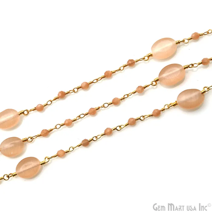 Caramel Monalisa 10x7mm Smooth Tumble Beads 253mm Round Beads Gold Plated Rosary GemMartUSA PreStyled Sets Caramel Monalisa 10x7mm Smooth Tumble Beads 253mm Round Beads Gold Plated Rosary GemMartUSA PreStyled Sets