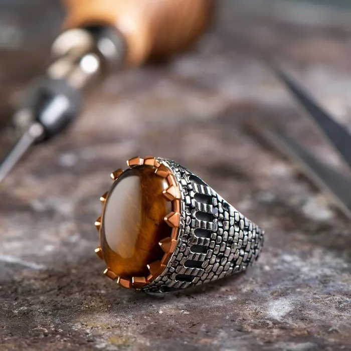 Castle Wall Turkish Ring925 Grace PK Rings
