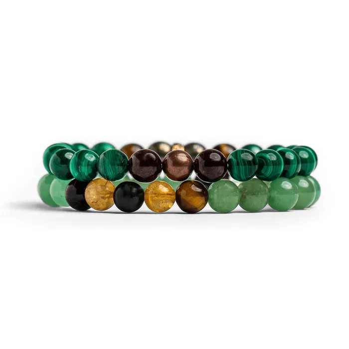 Customized Jewel Fortune Magnet Bracelet Set Bracelets