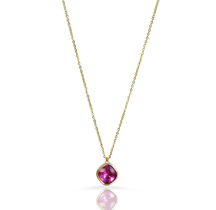 DESIREE RUBY BIRTHSTONE PENDANT JULY SAMPLE Mai Dsire Necklaces