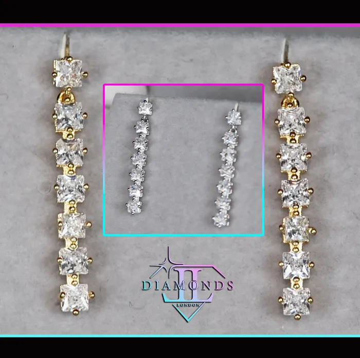Diamond Earrings Womens Earrings Lab Diamonds London Earrings