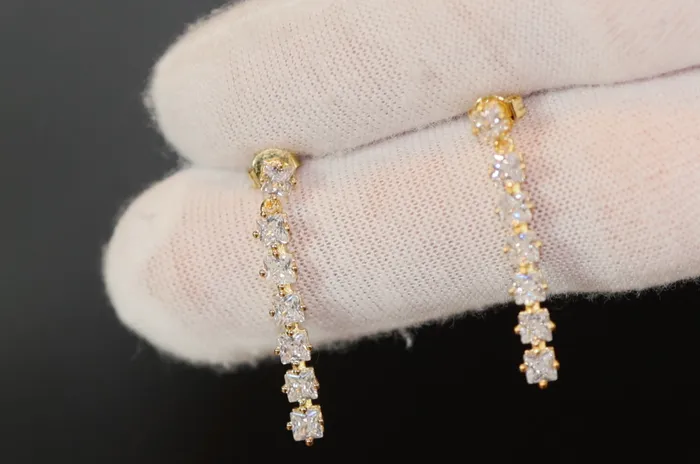 Diamond Earrings Womens Earrings Lab Diamonds London Earrings