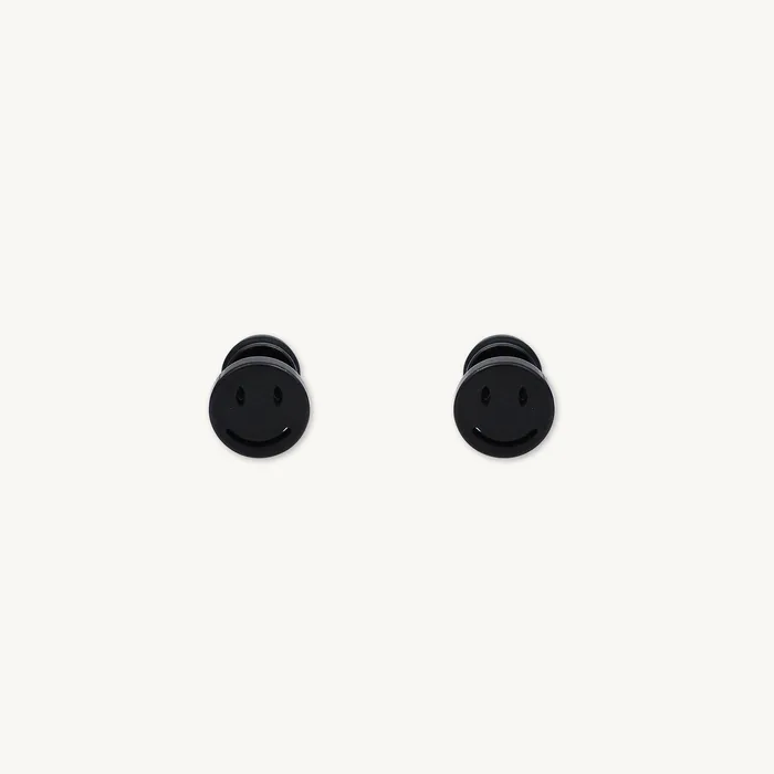 Earrings Unisex Smiley Face Stud Earrings Camile Stone