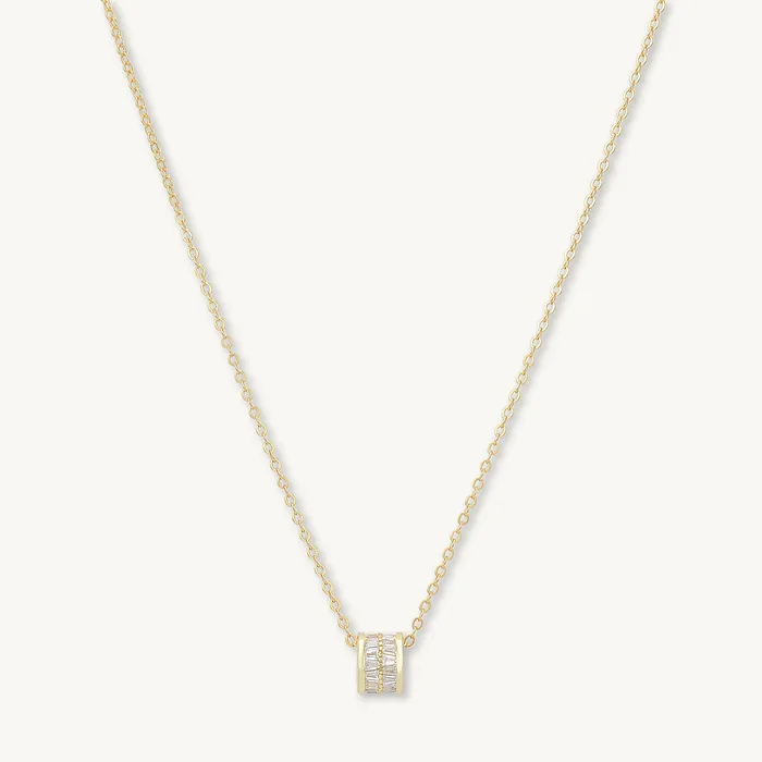 Eternity Sapphire Necklace Camile Stone Necklaces