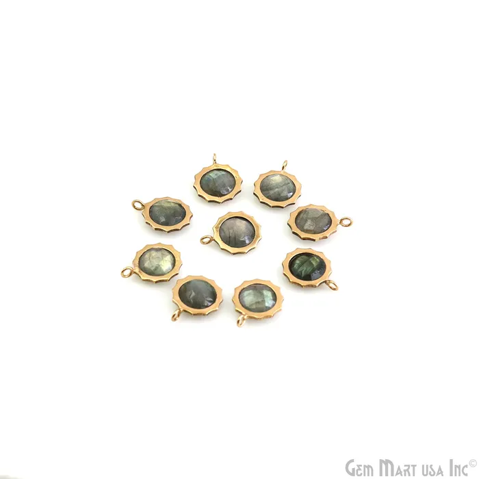 GemMartUSA Necklaces Sun Shaped Pendant Connector Gold Plated Single Bail 18x14mm DIY Jewelry Connector Pendant GemMartUSA Necklaces Sun Shaped Pendant Connector Gold Plated Single Bail 18x14mm DIY Jewelry Connector Pendant