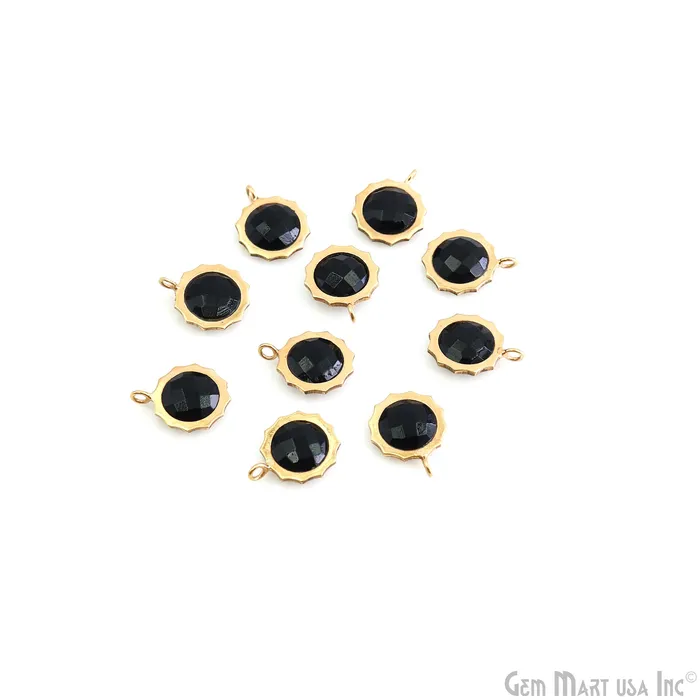 GemMartUSA Necklaces Sun Shaped Pendant Connector Gold Plated Single Bail 18x14mm DIY Jewelry Connector Pendant GemMartUSA Necklaces Sun Shaped Pendant Connector Gold Plated Single Bail 18x14mm DIY Jewelry Connector Pendant