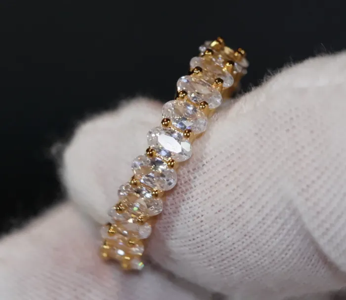 Gold Engagement Ring Womens Gold Ring Gold Eternity Ring Lab Diamonds London Rings